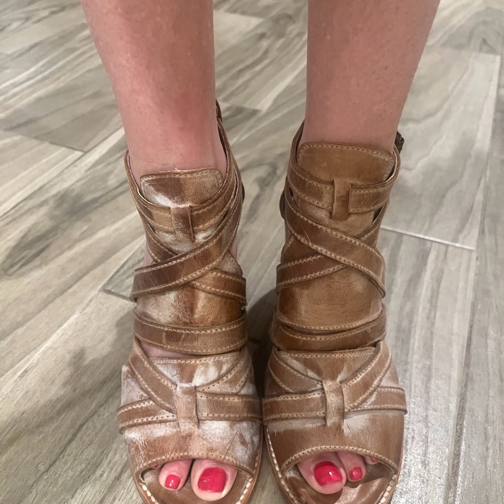 Freebird by Steven Tan Leather Sandals